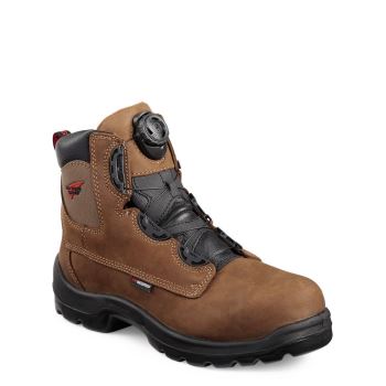 Red Wing FlexBond 6-inch BOA® Waterproof Safety Toe Veiligheidsschoenen Heren Bruin - 4216